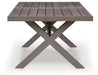 Hillside Barn Brown Outdoor Dining Table - P564-625 - Vega Furniture