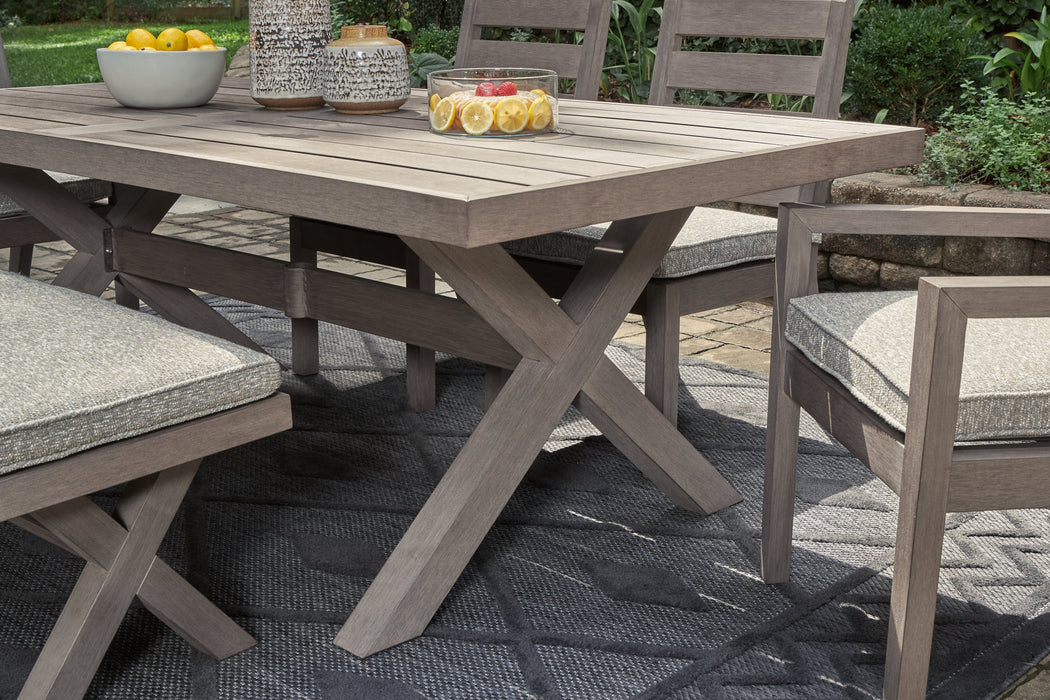 Hillside Barn Brown Outdoor Dining Table - P564-625 - Vega Furniture