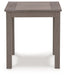 Hillside Barn Brown Outdoor End Table - P564-702 - Vega Furniture