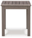 Hillside Barn Brown Outdoor End Table - P564-702 - Vega Furniture