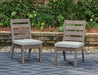 Hillside Barn Gray/Brown Outdoor Dining Chair (Set of 2) - P564-601 - Vega Furniture