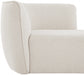 Hilton Cream Boucle Fabric Chaise Lounge - 158Cream - Vega Furniture