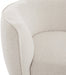 Hilton Cream Boucle Fabric Chaise Lounge - 158Cream - Vega Furniture