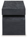 Holgrove Black Accent Bench - A3000683 - Vega Furniture