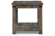 Hollum Rustic Brown End Table - T466-2 - Vega Furniture