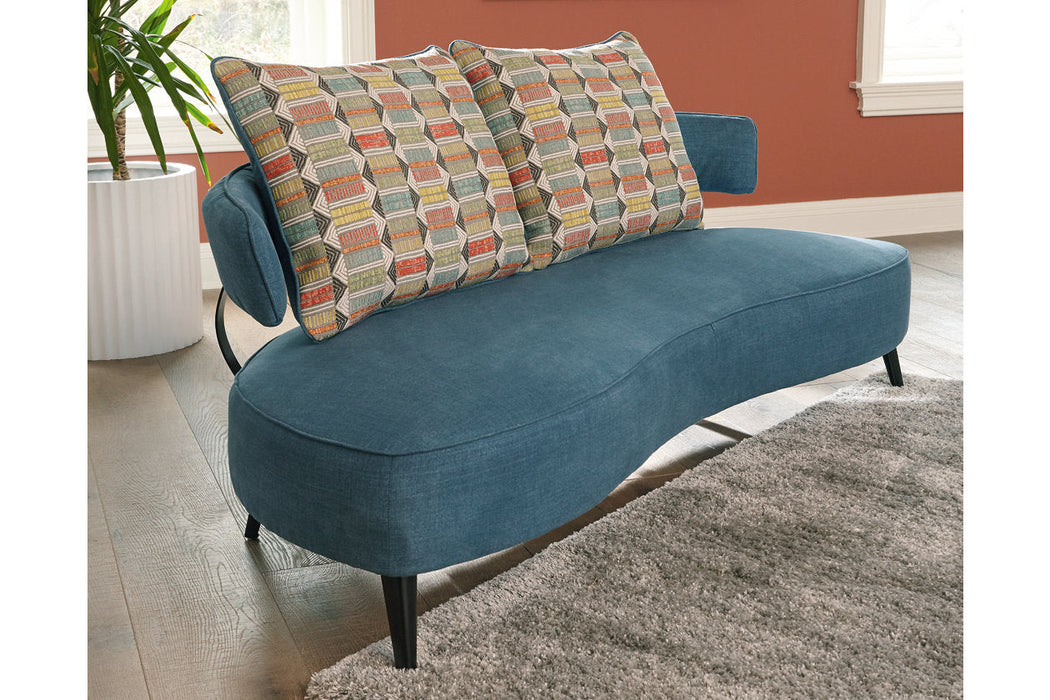 Hollyann Blue RTA Sofa - 2440338 - Vega Furniture