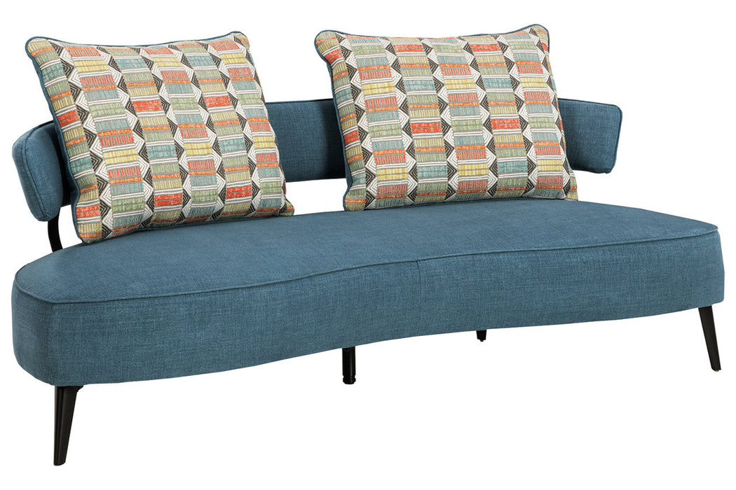 Hollyann Blue RTA Sofa - 2440338 - Vega Furniture