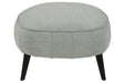 Hollyann Gray Oversized Accent Ottoman - 2440208 - Vega Furniture