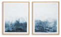 Holport Blue/White Wall Art, Set of 2 - A8000368 - Vega Furniture