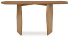 Holward Natural Console Sofa Table - A4000592 - Vega Furniture