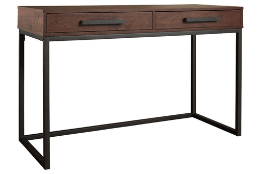 Horatio Warm Brown/Gunmetal Home Office Desk - Z1610999 - Vega Furniture