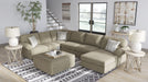 Hoylake Chocolate RAF Sectional - SET | 5640217 | 5640234 | 5640266 | 5640208 - Vega Furniture