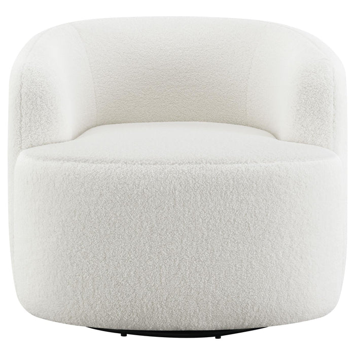 Hudson Natural Upholstered Swivel Chair - 905726 - Vega Furniture