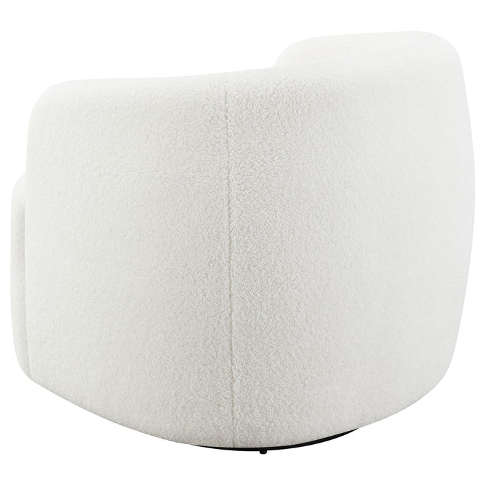 Hudson Natural Upholstered Swivel Chair - 905726 - Vega Furniture