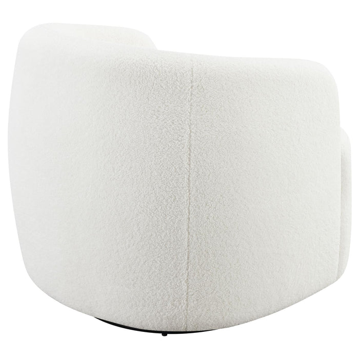 Hudson Natural Upholstered Swivel Chair - 905726 - Vega Furniture