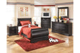 Huey Vineyard Black Dresser - B128-31 - Vega Furniture