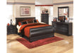 Huey Vineyard Black Nightstand - B128-92 - Vega Furniture