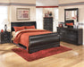 Huey Vineyard Black Sleigh Bedroom Set - SET | B128-74 | B128-77 | B128-98 | B128-31 | B128-36 | B128-92 | B128-46 - Vega Furniture