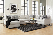 Huntsworth Dove Gray 5-Piece LAF Chaise Sectional - SET | 3970216 | 3970234 | 3970277 | 3970256 | 3970246 - Vega Furniture