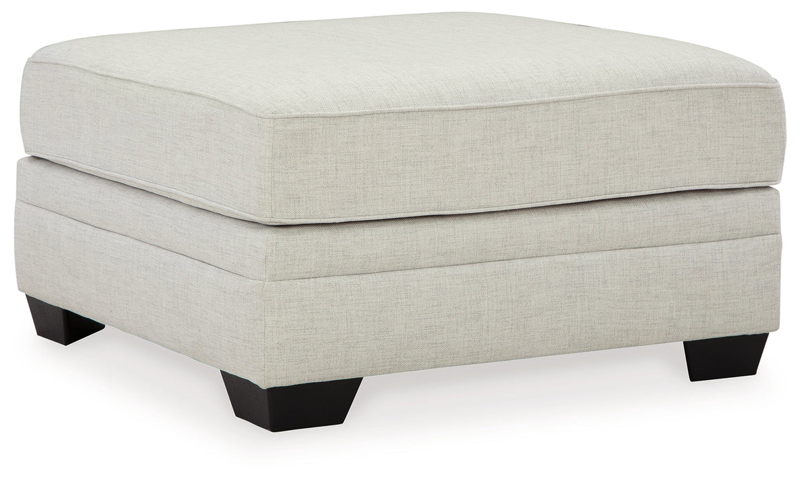 Huntsworth Dove Gray Oversized Accent Ottoman - 3970208 - Vega Furniture