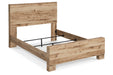Hyanna Tan King Panel Bed - SET | B1050-56 | B1050-58 | B1050-97 - Vega Furniture