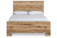 Hyanna Tan King Panel Bed - SET | B1050-56 | B1050-58 | B1050-97 - Vega Furniture