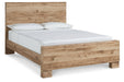 Hyanna Tan Queen Panel Bed - SET | B1050-54 | B1050-57 | B1050-96 - Vega Furniture