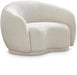 Hyde Cream Boucle Fabric Chair - 693Cream-C - Vega Furniture
