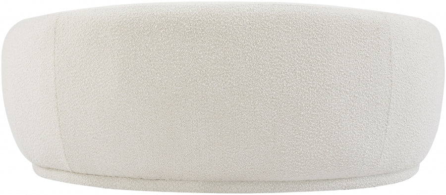 Hyde Cream Boucle Fabric Loveseat - 693Cream-L - Vega Furniture