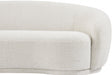 Hyde Cream Boucle Fabric Loveseat - 693Cream-L - Vega Furniture