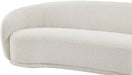 Hyde Cream Boucle Fabric Sofa - 693Cream-S - Vega Furniture