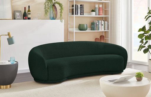 Hyde Green Boucle Fabric Sofa - 693Green-S - Vega Furniture