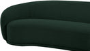 Hyde Green Boucle Fabric Sofa - 693Green-S - Vega Furniture