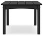 Hyland wave Black Outdoor Coffee Table - P108-701 - Vega Furniture