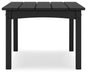 Hyland wave Black Outdoor Coffee Table - P108-701 - Vega Furniture