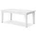 Hyland wave White Outdoor Coffee Table - P111-701 - Vega Furniture