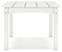 Hyland wave White Outdoor Coffee Table - P111-701 - Vega Furniture