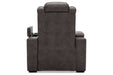 HyllMont Gray Recliner - 9300313 - Vega Furniture