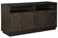 Hyndell Dark Brown Dining Server - D731-60 - Vega Furniture