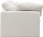 Indulge Linen Textured Fabric Living Room Chair Cream - 141Cream-Corner - Vega Furniture