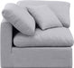 Indulge Linen Textured Fabric Living Room Chair Grey - 141Grey-Corner - Vega Furniture