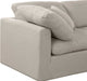 Indulge Linen Textured Fabric Sofa Beige - 141Beige-S105 - Vega Furniture