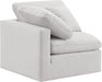 Indulge Velvet Living Room Chair Cream - 147Cream-Corner - Vega Furniture