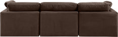 Indulge Velvet Sofa Brown - 147Brown-S105 - Vega Furniture