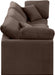 Indulge Velvet Sofa Brown - 147Brown-S105 - Vega Furniture