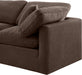 Indulge Velvet Sofa Brown - 147Brown-S105 - Vega Furniture