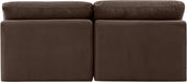 Indulge Velvet Sofa Brown - 147Brown-S2 - Vega Furniture