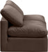 Indulge Velvet Sofa Brown - 147Brown-S2 - Vega Furniture