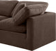Indulge Velvet Sofa Brown - 147Brown-S70 - Vega Furniture