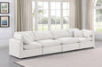 Indulge Velvet Sofa Cream - 147Cream-S140 - Vega Furniture